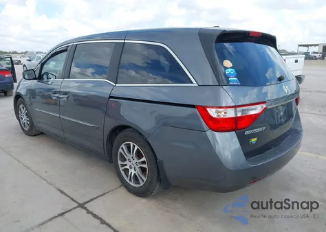 2013 Honda Odyssey Ex-L from USA, damaged, VIN 5FNRL5H64DB053148